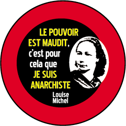 Badge Louise Michel