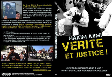 DVD Justice et Vérité pour Hakim Ajimi