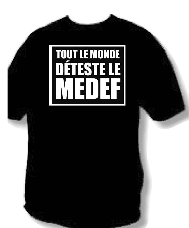 Tee shirt MEDEF
