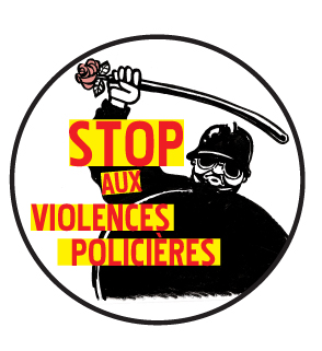 Badge STOP violences