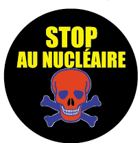 Badge Stop nucléaire